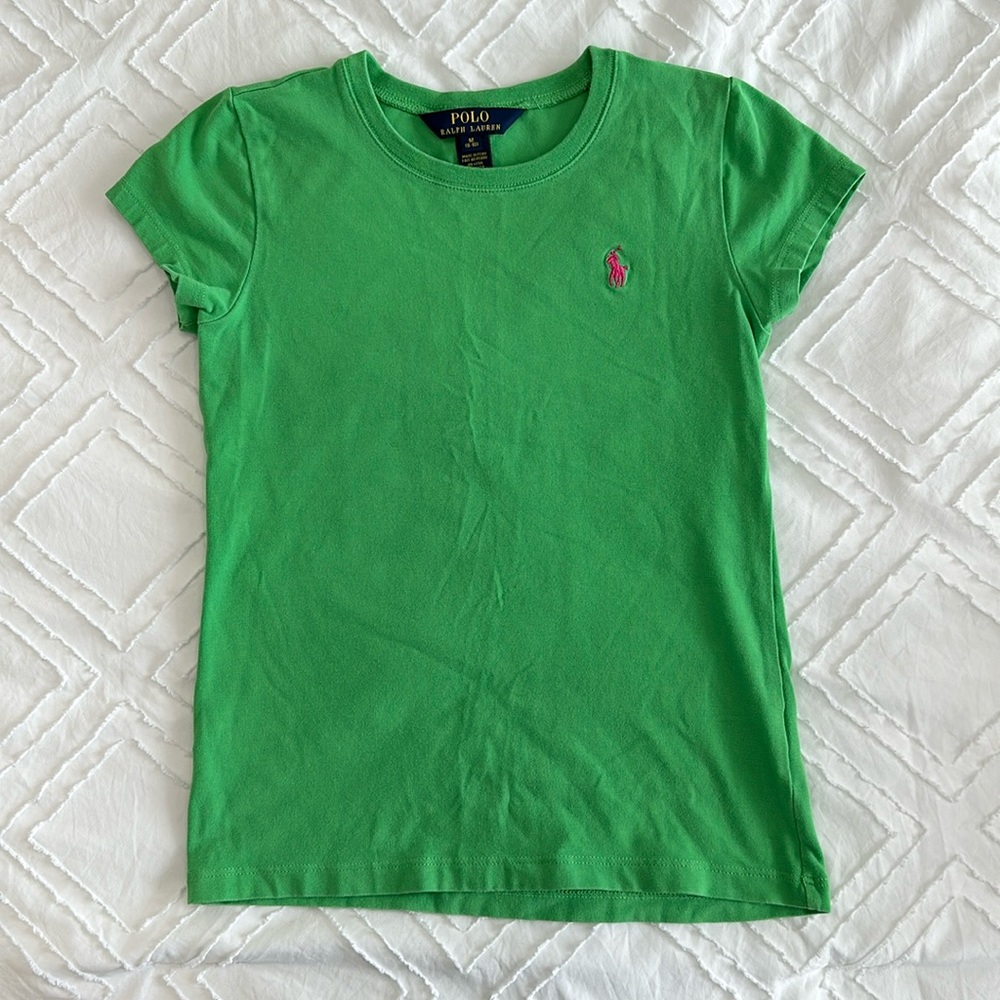 POLO Ralph Lauren - Shirt - Bright Green - M (8-10)
